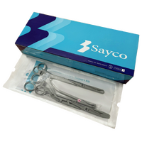 IUD Insertion Kit ( Thread Scissors, Pozzi Tenaculum, Cheron Forceps) - STERILE BOX 6