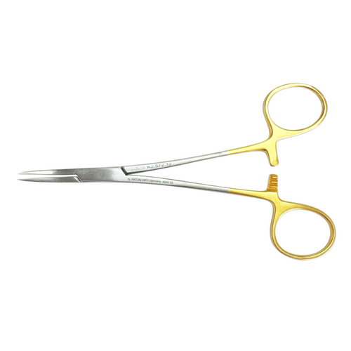 KLINI Vasectomy Forcep 12cm curved