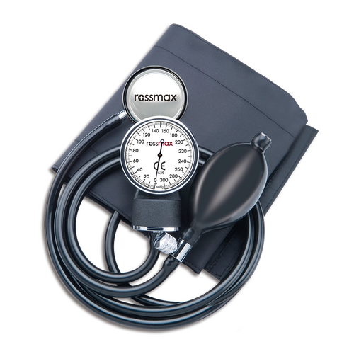 ROSSMAX Sphygmomanomter 2 tube aneroid without steth